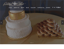Tablet Screenshot of cateredcakes.com